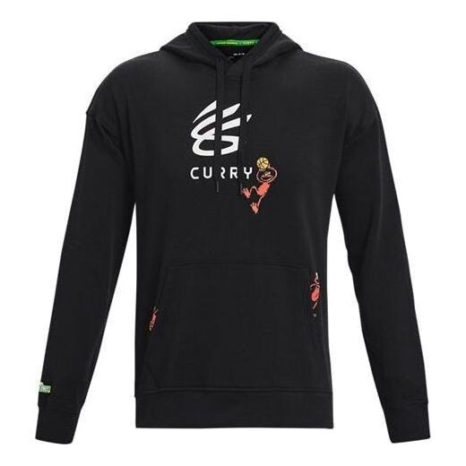 

Толстовка curry elmo got game hoodie 'black' Under Armour, черный