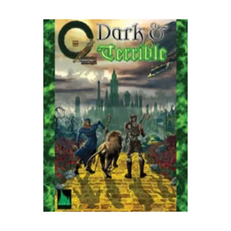 

Oz - Dark & Terrible Core Rulebook, Oz - Dark & Terrible, твердый переплет