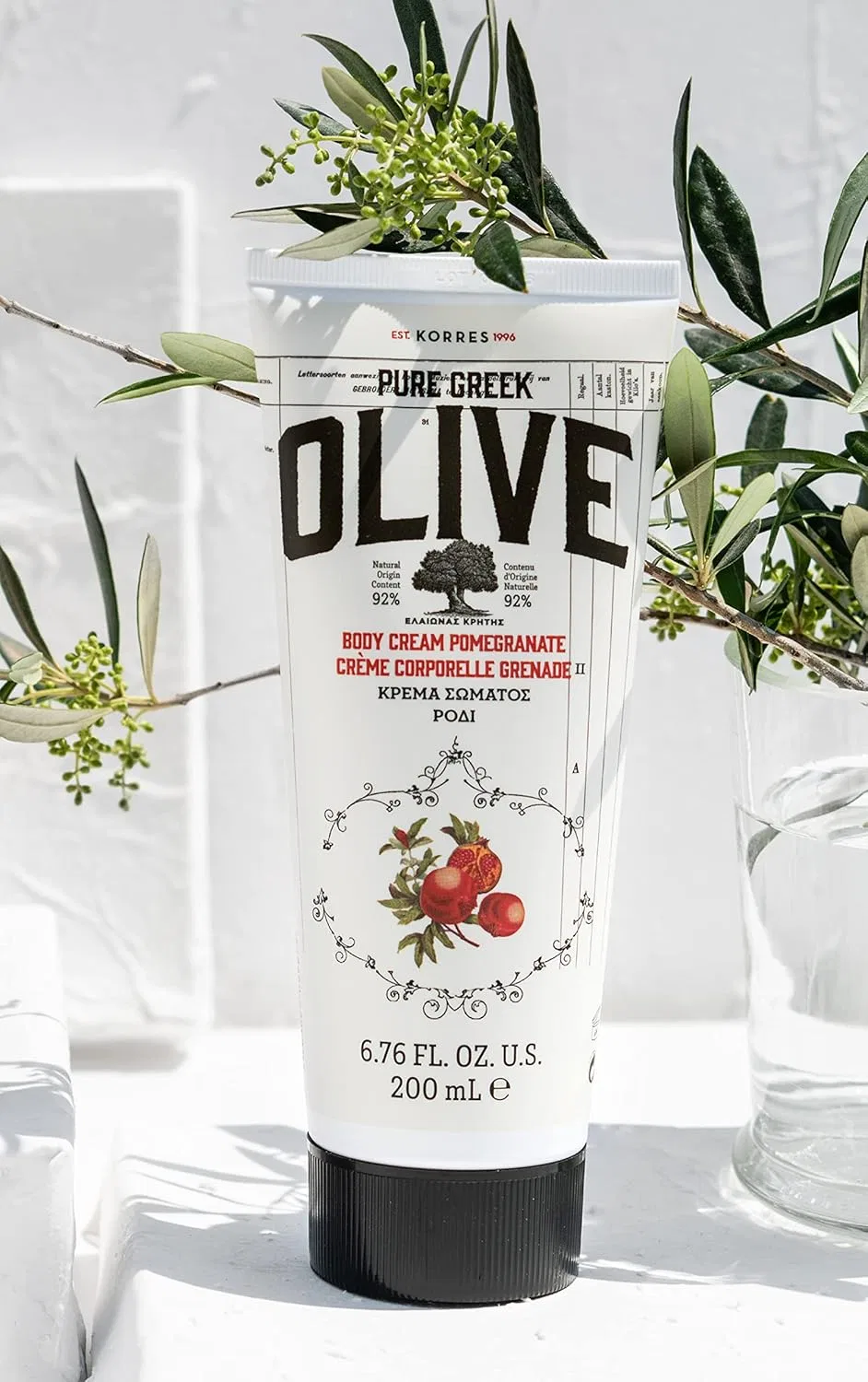 Увлажняющее молочко для тела KORRES Olive & Pomegranate Korres — фото 4