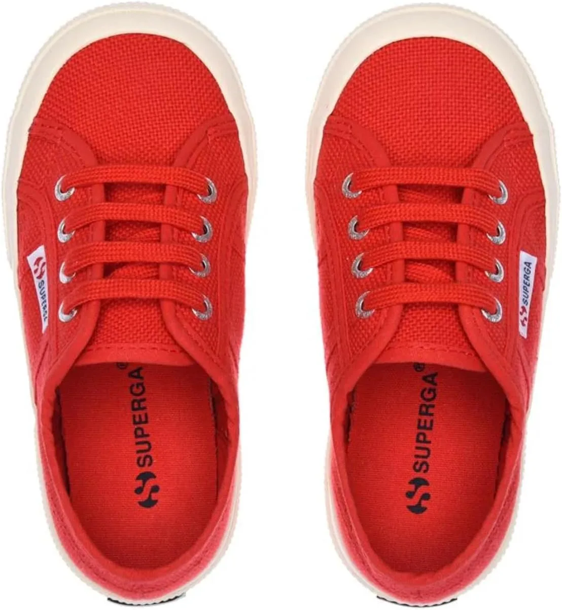 Гимнастические кроссовки Superga 2750-efglu унисекс для взрослых, белые — фото 4