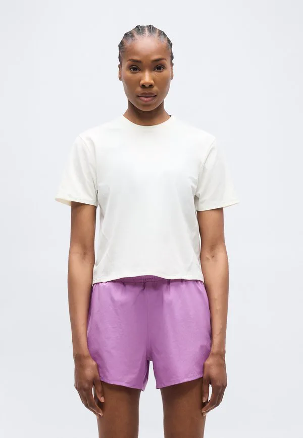 

Футболка trackline, базовая футболка Salomon, Whisper White, Белый, Футболка trackline, базовая футболка Salomon, Whisper White