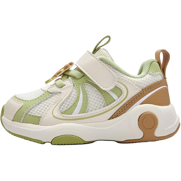 

Низкие детские противоскользящие износостойкие туфли BALABALA, белый зеленый