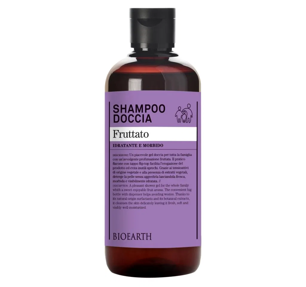 Шампунь-гель для душа Ecobio Fruity, 500 мл Bioearth