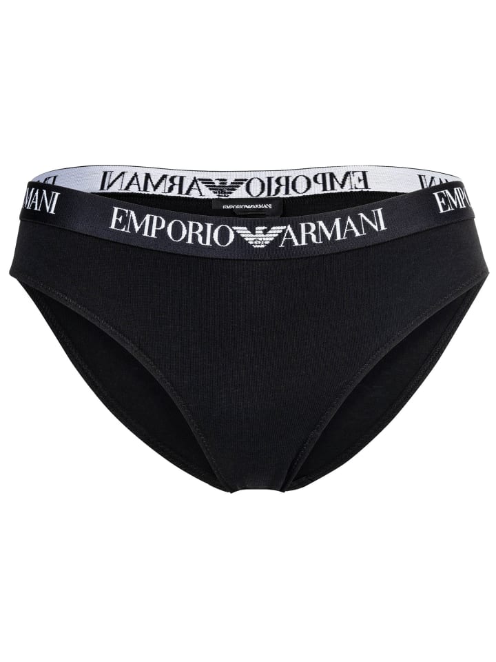 Emporio Armani Трусы, 2 штуки в упаковке, черные — фото 2
