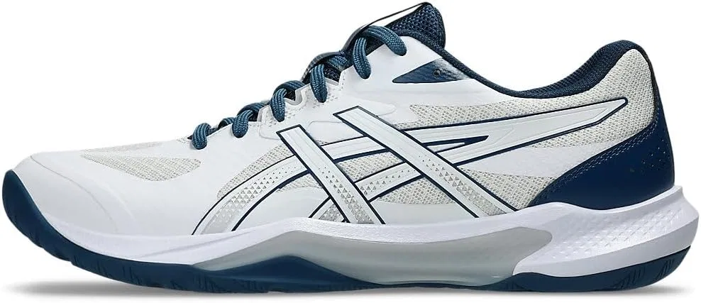 Мужские кроссовки ASICS Gel-Tactic 13, White Maco Blue — фото 3