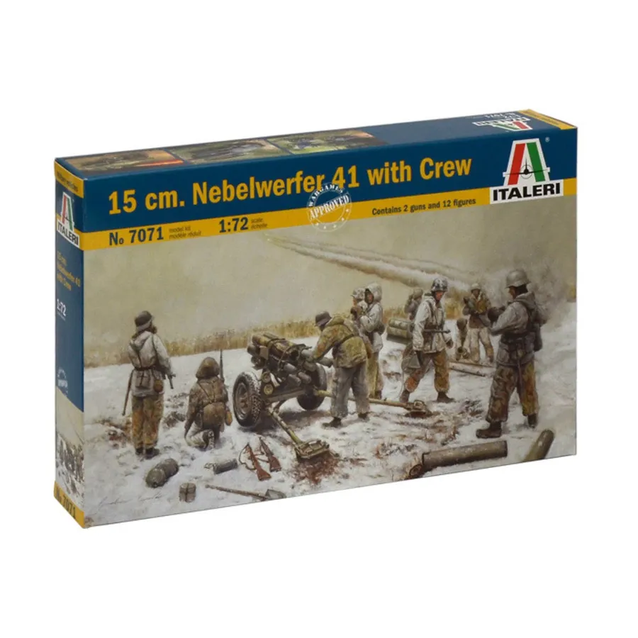 

15 см Nebelwerfer 41 с экипажем, Military Vehicles (1:72) (Italeri)