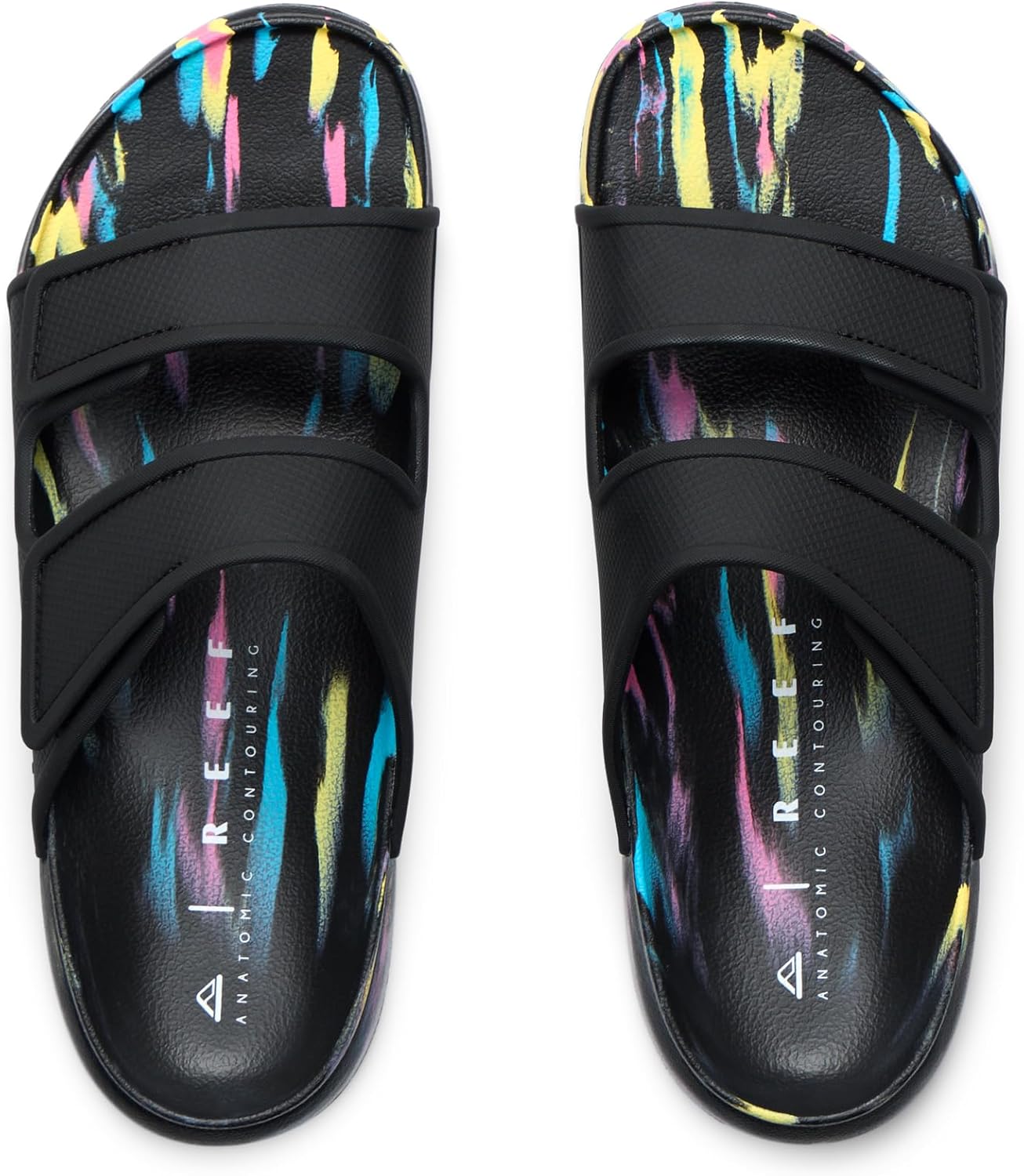 Мужские сандалии REEF Oasis Adapt Slide, Candy Marble — фото 2