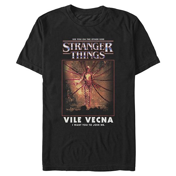 

Мужская футболка Stranger Things Vile Vecna Licensed Character
