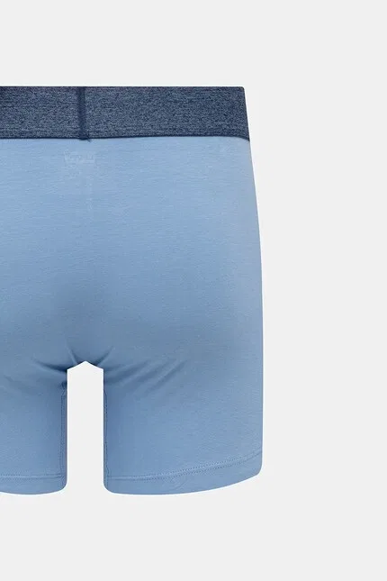 Боксеры из мягкого хлопка 3 шт Levi's, синий — фото 4
