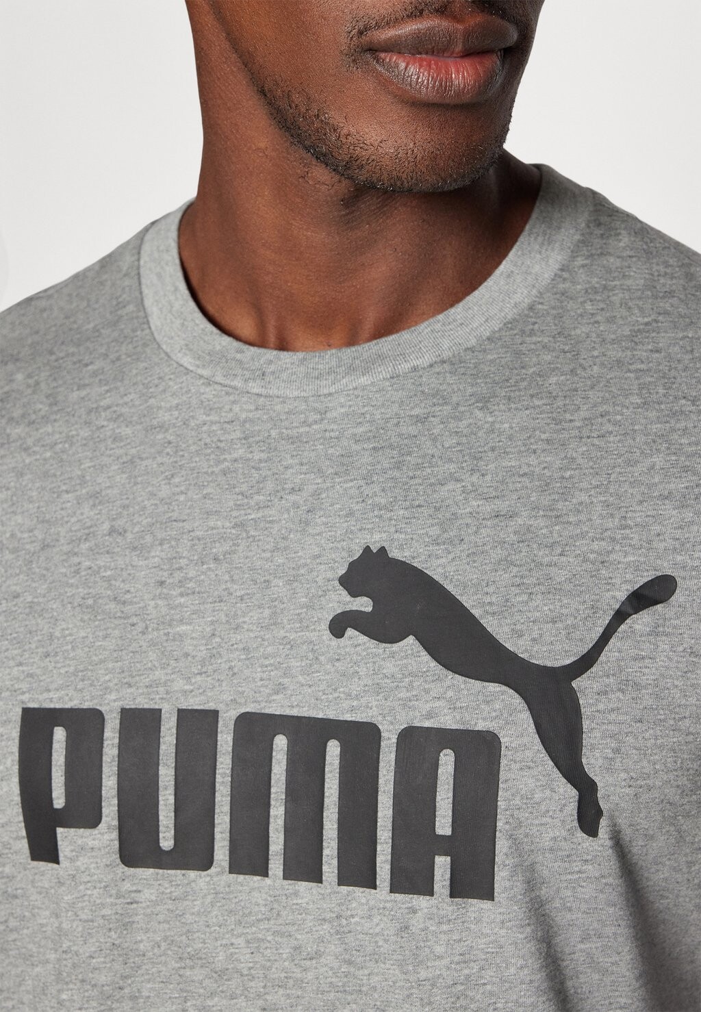 

Футболка с принтом LOGO TEE Puma, серый