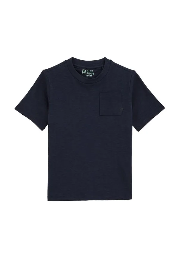 Простая футболка We Fashion, Dark Blue — фото 4