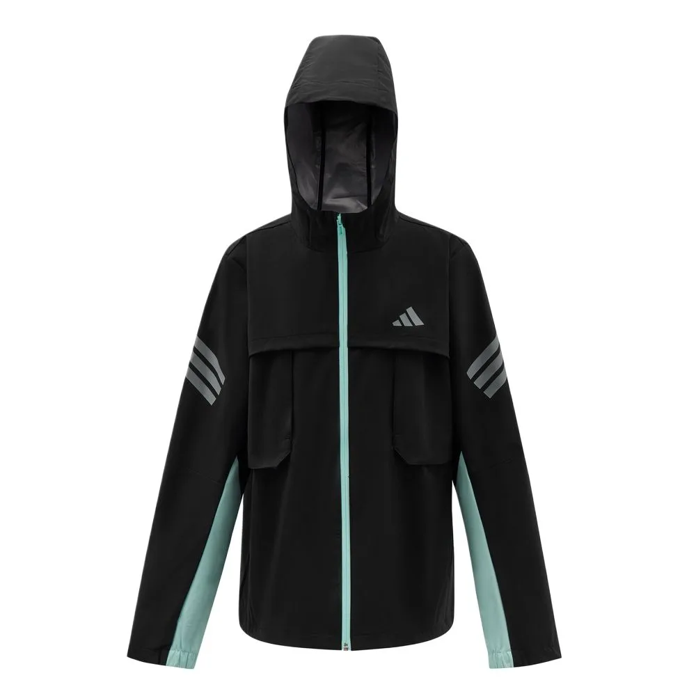Детская куртка с капюшоном Adidas, черный