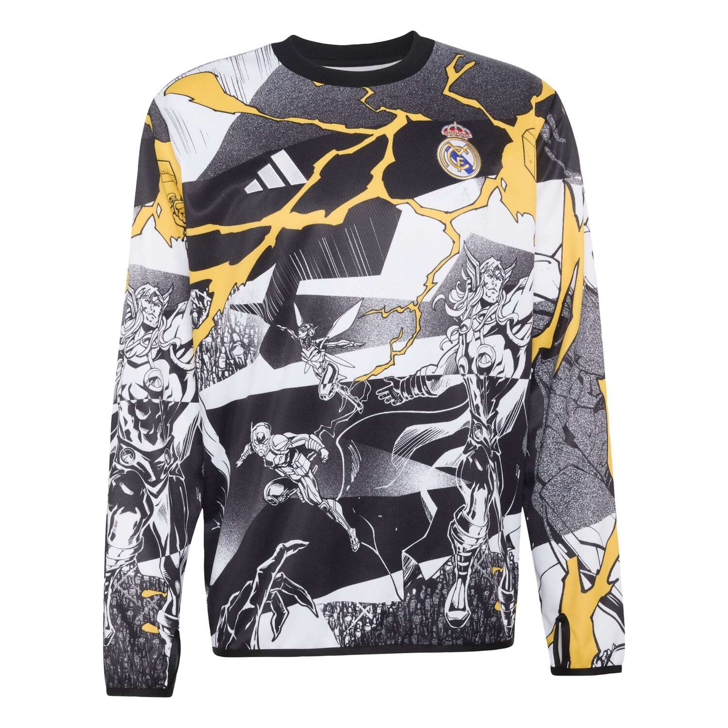 

Adidas Performance Спортивный свитшот 'Real Madrid Avengers 25/26' в белом цвете