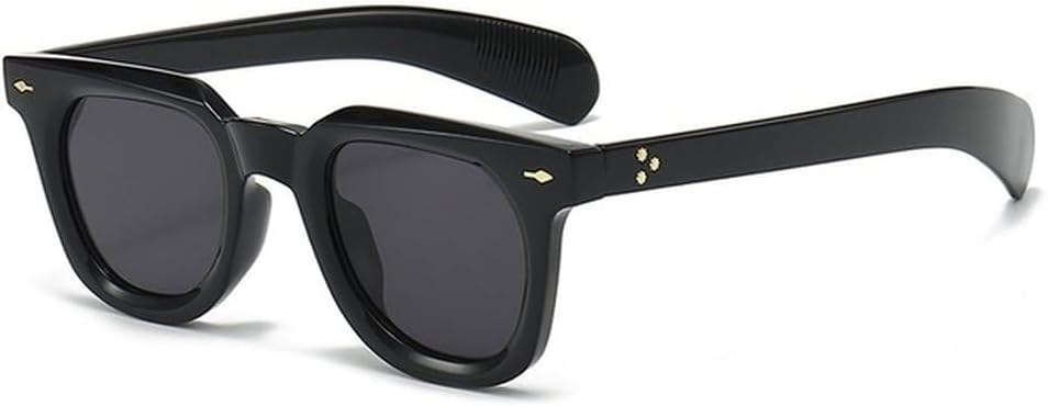 

Популярные женские солнцезащитные очки, мужские винтажные очки с заклепками, панк-стиль, женские солнцезащитные очки с защитой от УФ-излучения UV400, модные мужские солнцезащитные очки TVTBBVV, Black