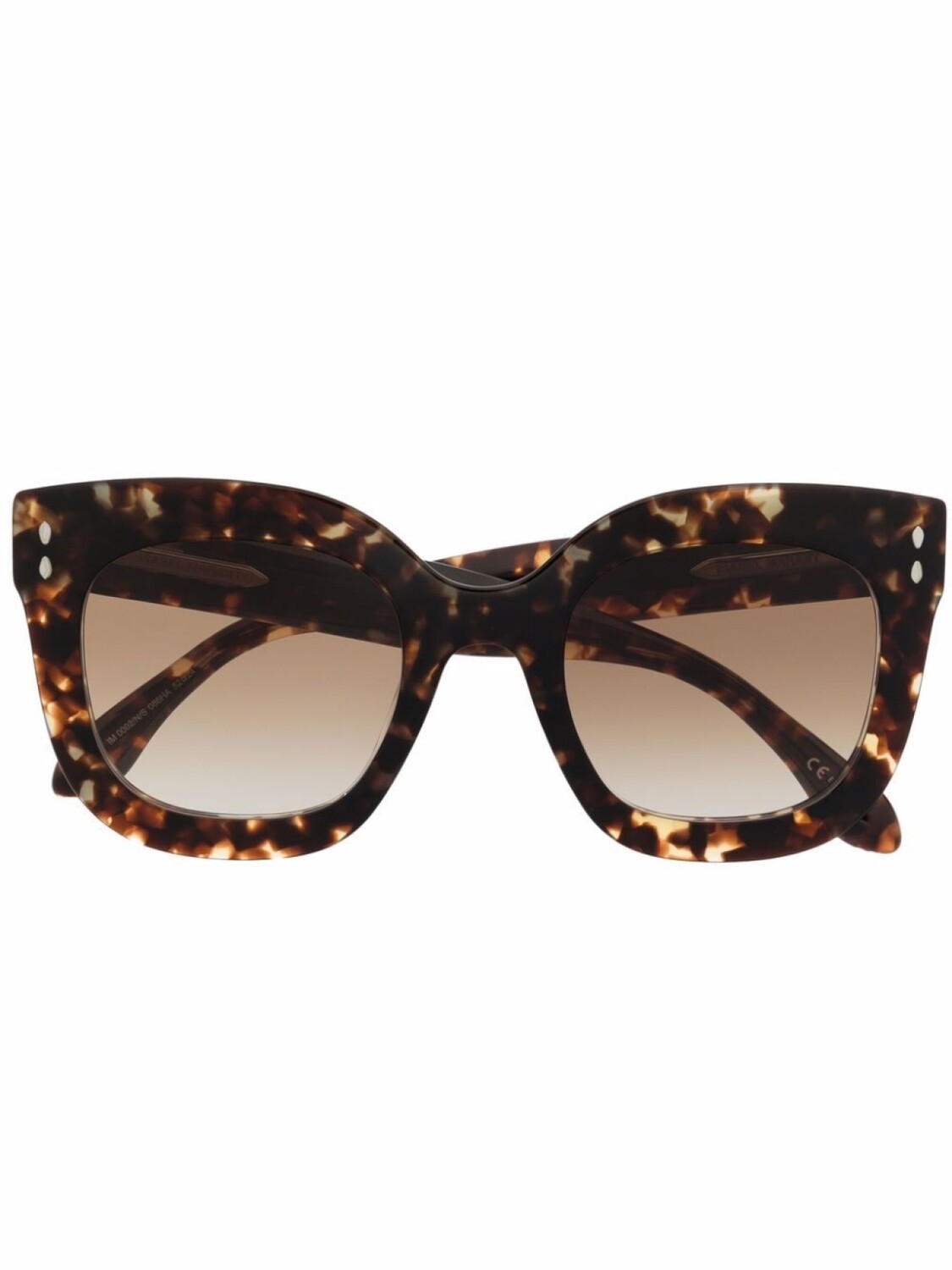 

Isabel Marant Eyewear солнцезащитные очки в оправе 'кошачий глаз' черепаховой расцветки, коричневый