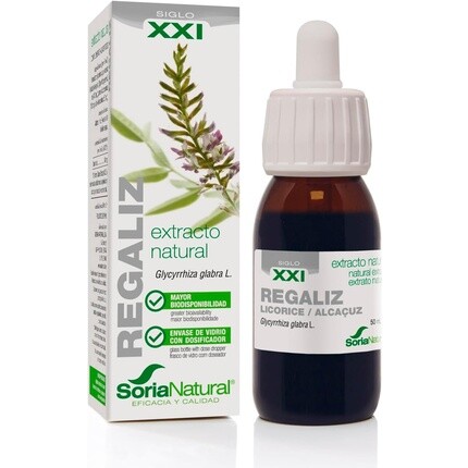 

Экстракт солодки Сория S Xxi 50 мл, Soria Natural