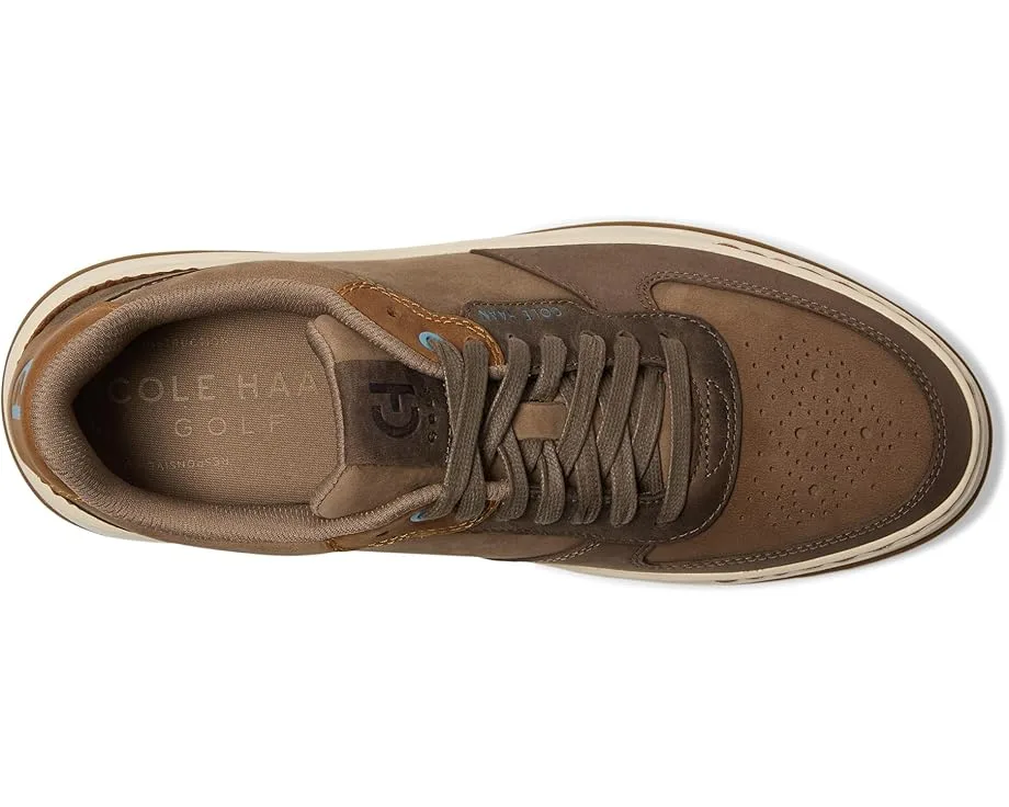 Кроссовки Cole Haan Grandpro Crossover Golf, Irish Coffee Nubuck/Ivory Waterproof — фото 2