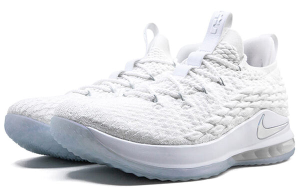Кроссовки lebron 15 низкие Nike, белый — фото 3