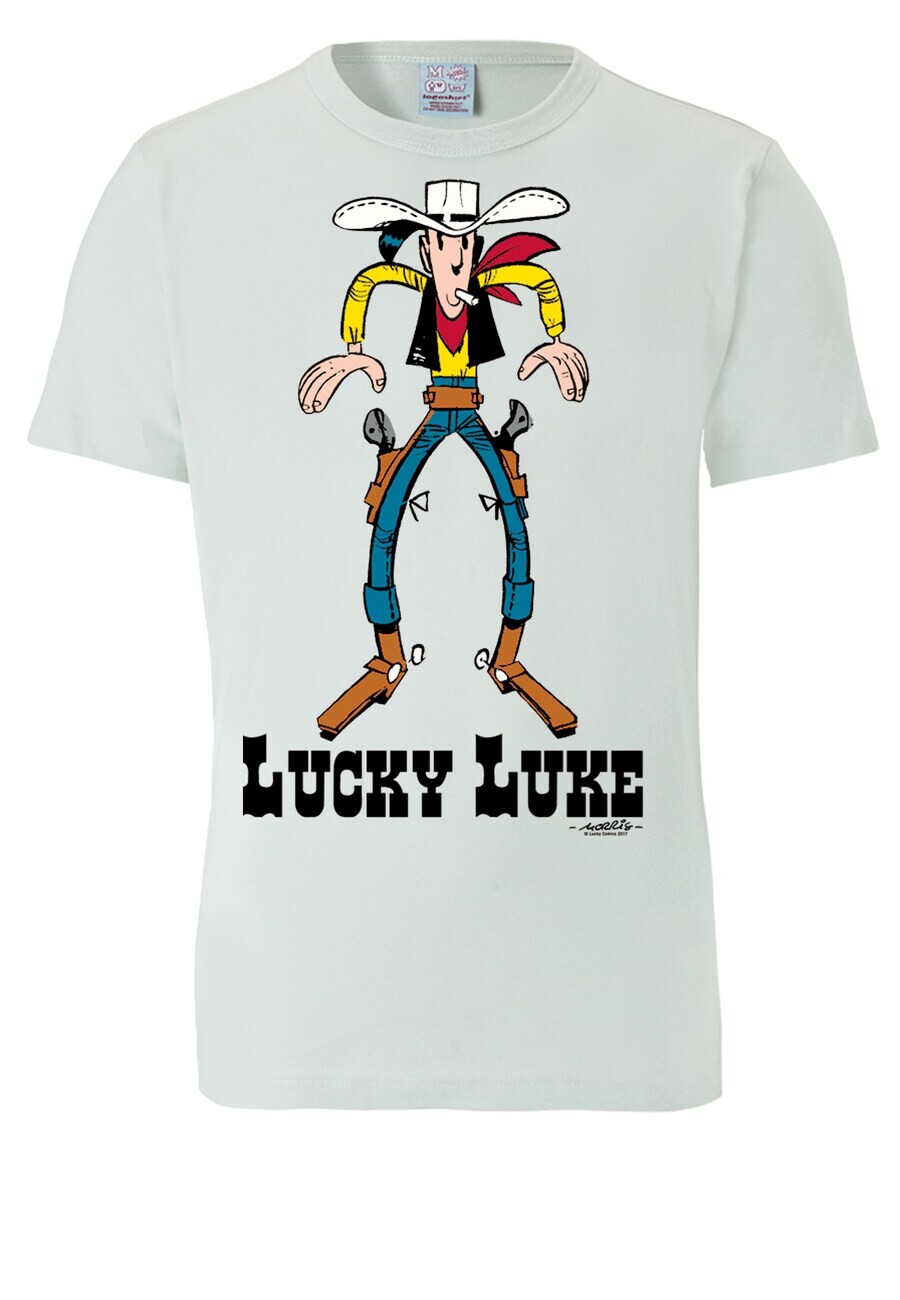 

Футболка LOGOSHIRT Shirt Lucky Luke Colt, светло-синий
