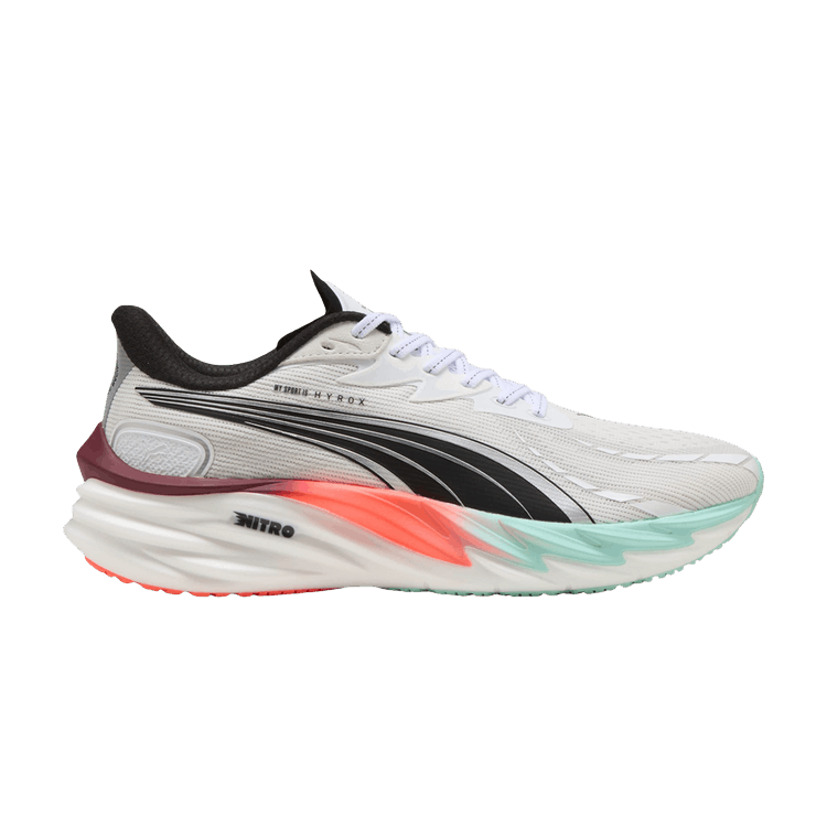 

Кроссовки Puma HYROX x Velocity Nitro 4 'Glowing Red Mint Melt ', белый
