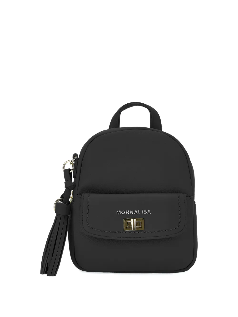 

Рюкзак с кисточками Monnalisa, черный
