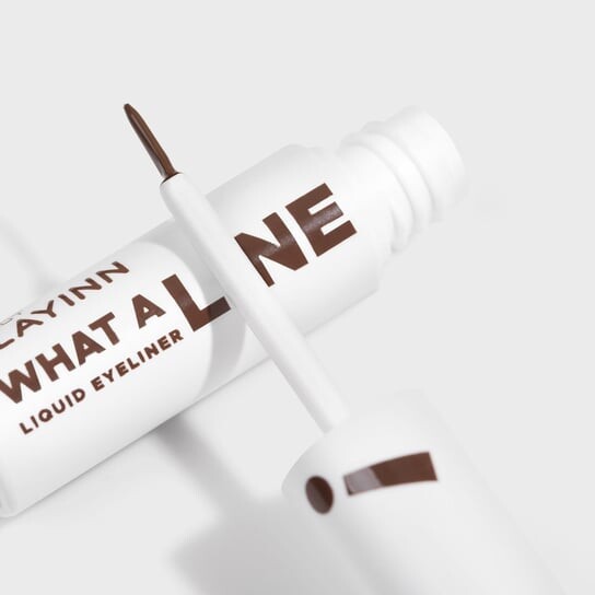 Жидкая подводка для глаз What A Line!, 3,5 мл Inglot Playinn Trusty Brown 24 — фото 3
