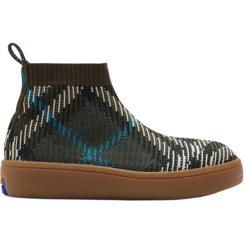 Burberry Детские кроссовки High Top Brown — фото 3