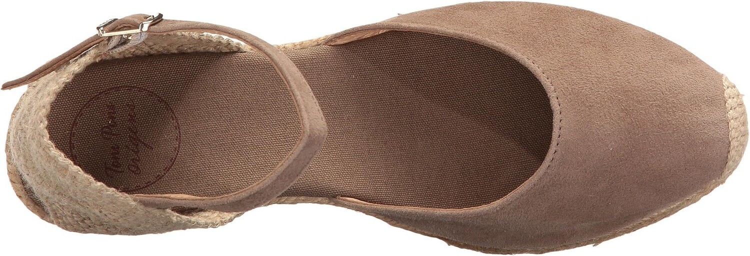 Туфли на танкетке Lloret-5 Toni Pons, цвет Taupe Suede — фото 2