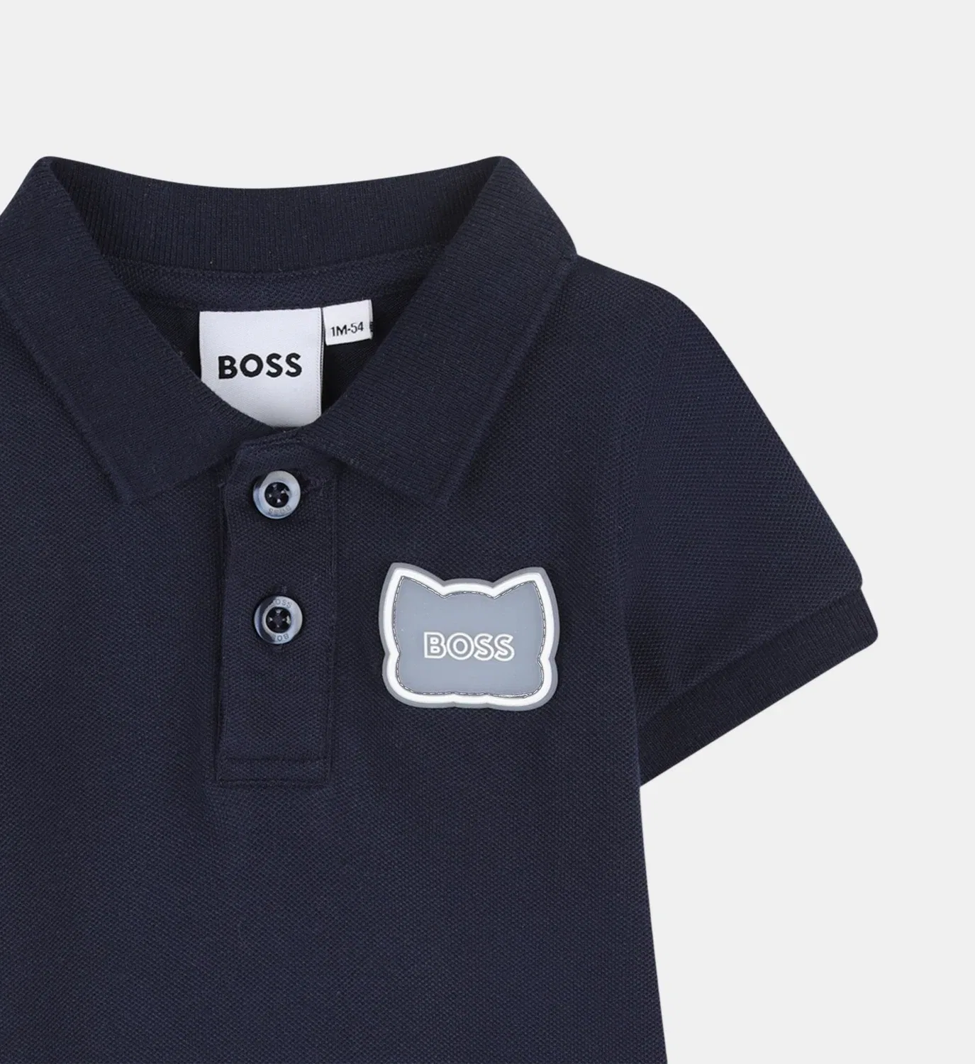 Комбинезон на пуговицах Boss Kidswear, синий — фото 3