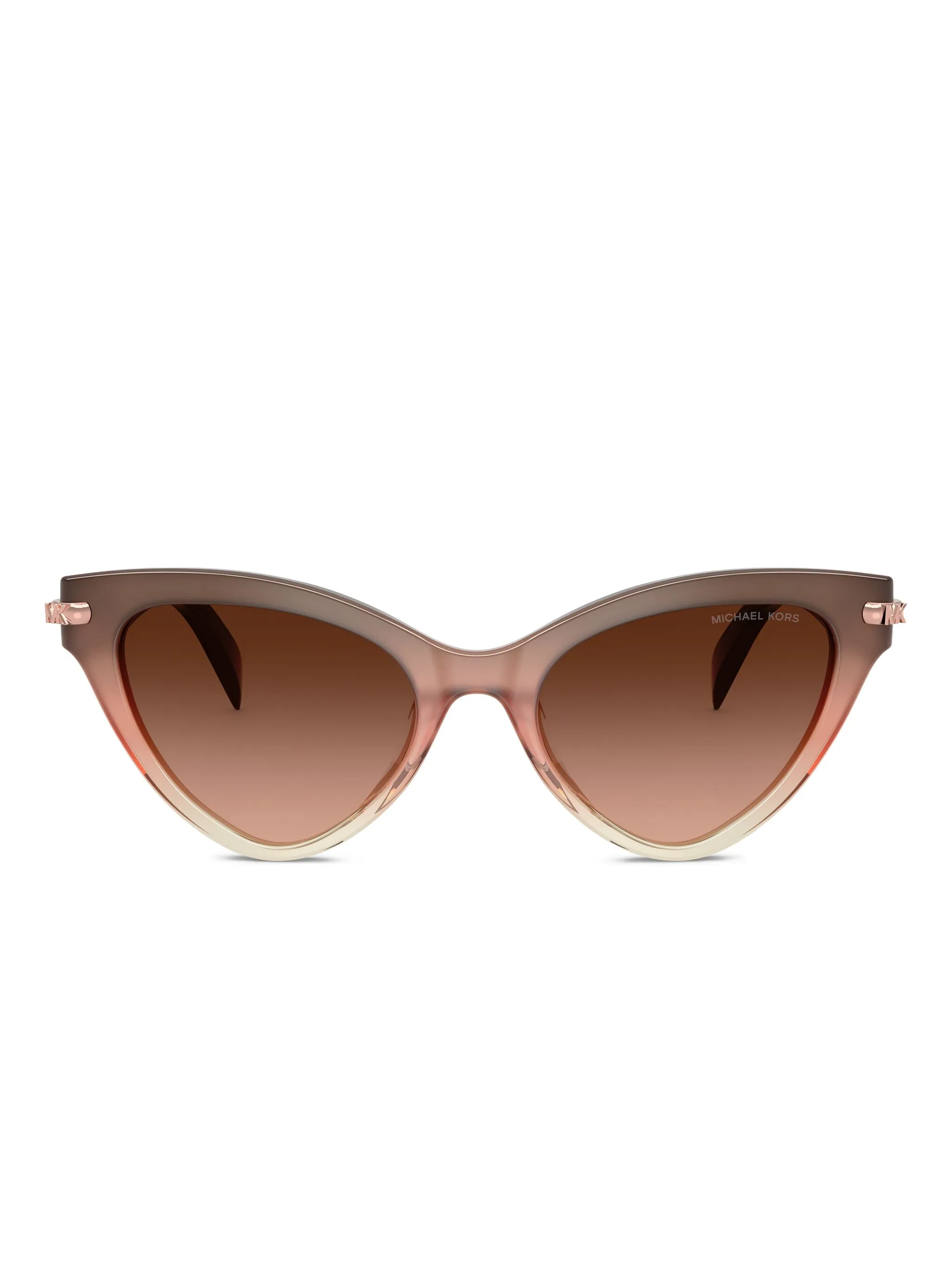 

Солнцезащитные очки в оправе кошачий глаз Michael Kors, розовый