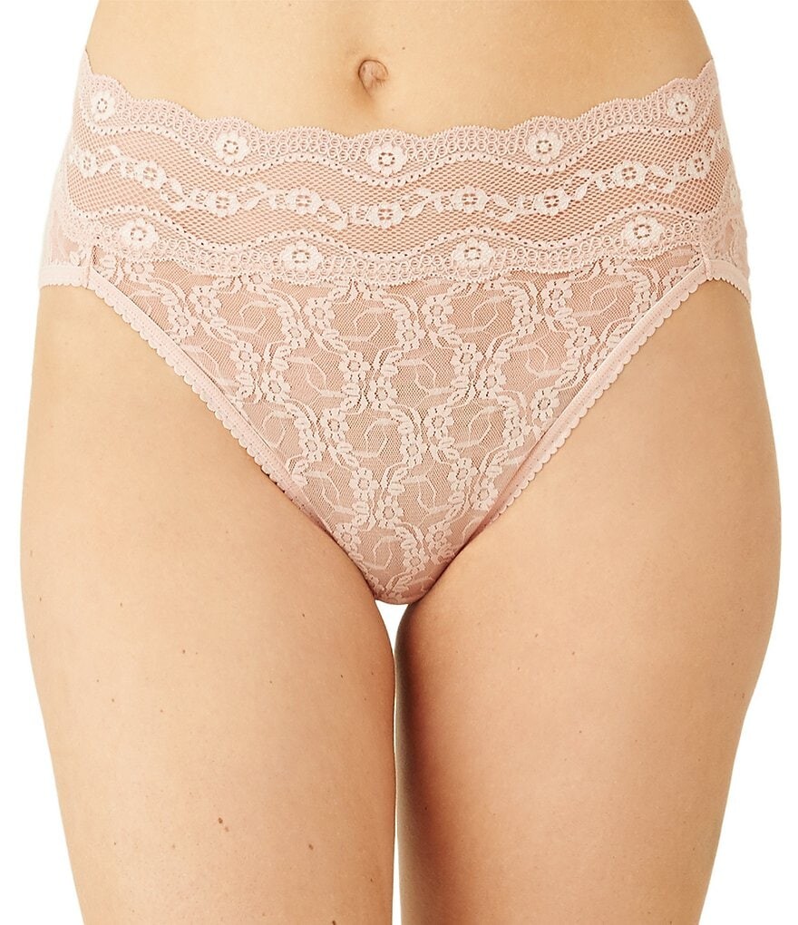 

b.tempt'd by Wacoal Кружевные трусики Kiss High Leg Brief, розовый
