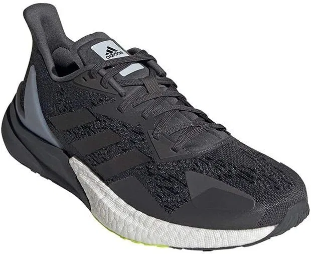 Мужские беговые кроссовки Adidas X9000L3, Dark Grey, Black, Neon Yellow — фото 3