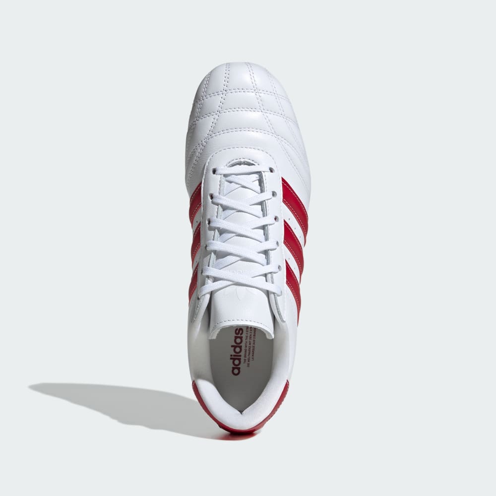 Кроссовки Adidas Taekwondo Lace Shoes, цвет Cloud White/Team Victory Red/Gum — фото 2
