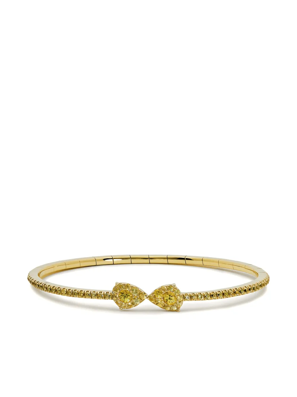 

Браслет Flexible из желтого золота Jewels Aficionado, золотой