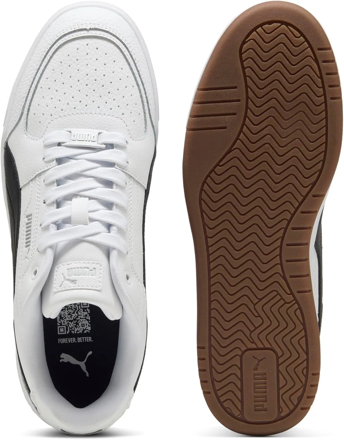 Кроссовки мужские PUMA, цвет Puma White-puma Black-gum — фото 4