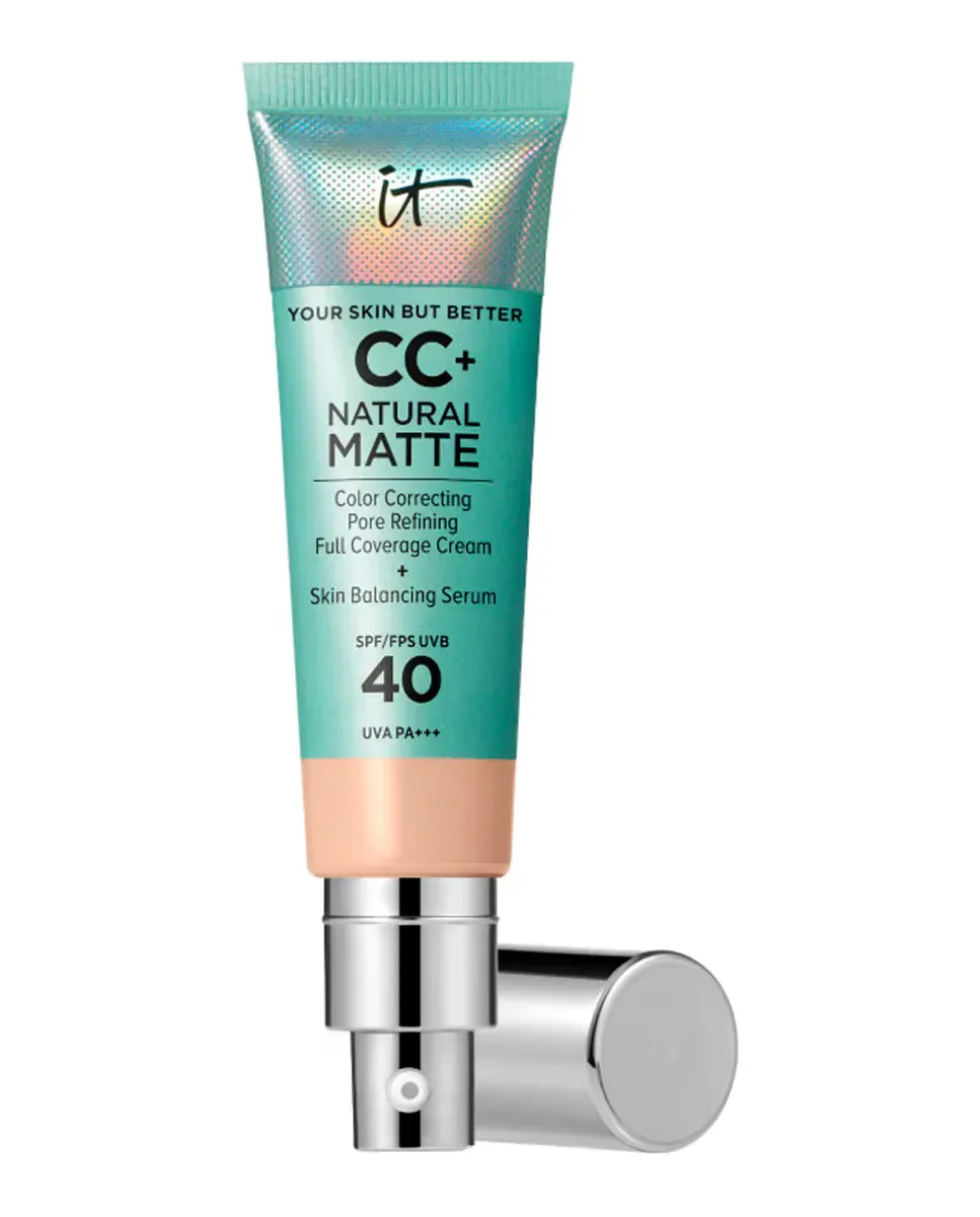 Тональная основа CC+ Natural Matte SPF 40 It Cosmetics, Fair Light
