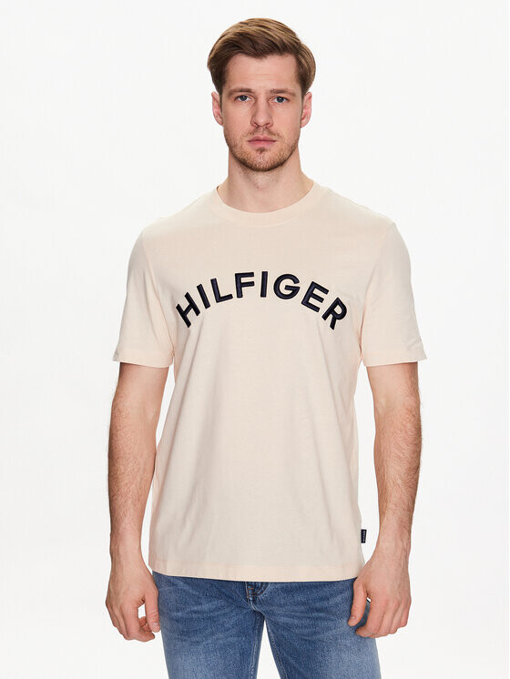 

Футболка стандартного кроя Tommy Hilfiger, бежевый