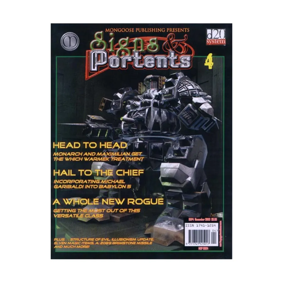 

Журнал #4 "Which Warmek", Signs & Portents Magazine (d20)