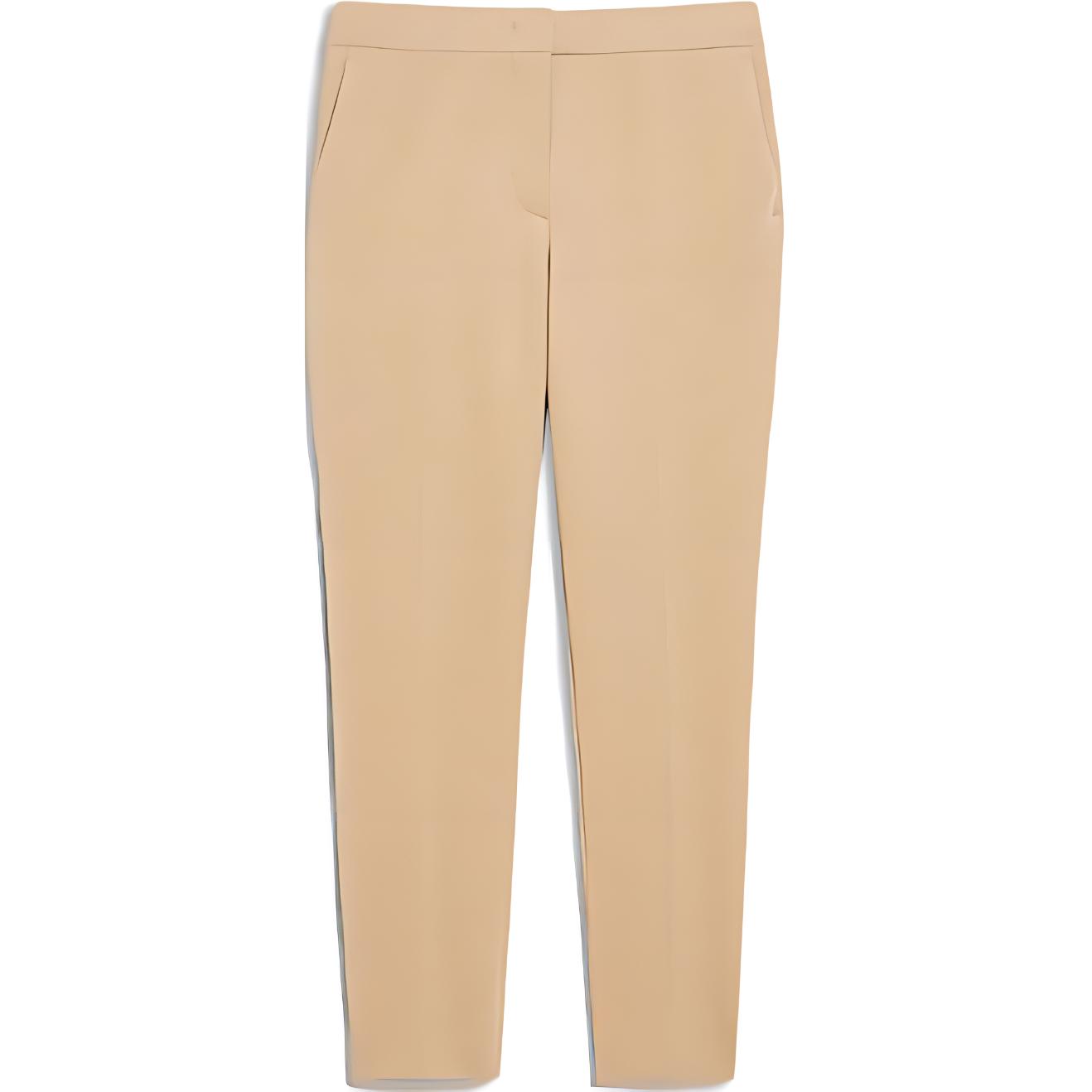 

Узкие брюки Max Mara Pegno MaxMara, бежевый