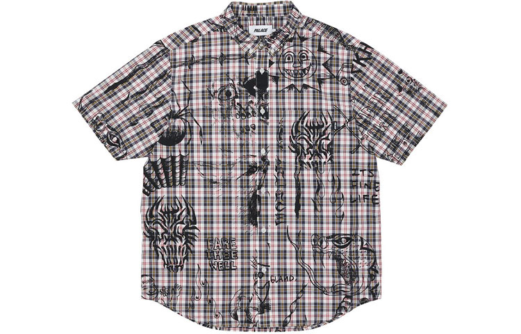 

Рубашка Лоттис Palace, красный черный