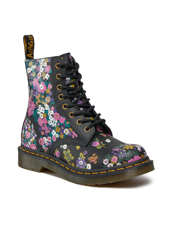 

Ботинки на шнуровке Dr. Martens, мультиколор
