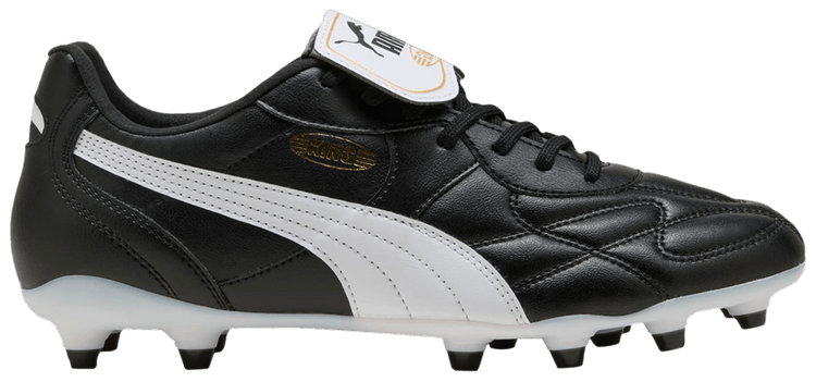 

Кроссовки Puma King Top FG AG 'Black White', черный