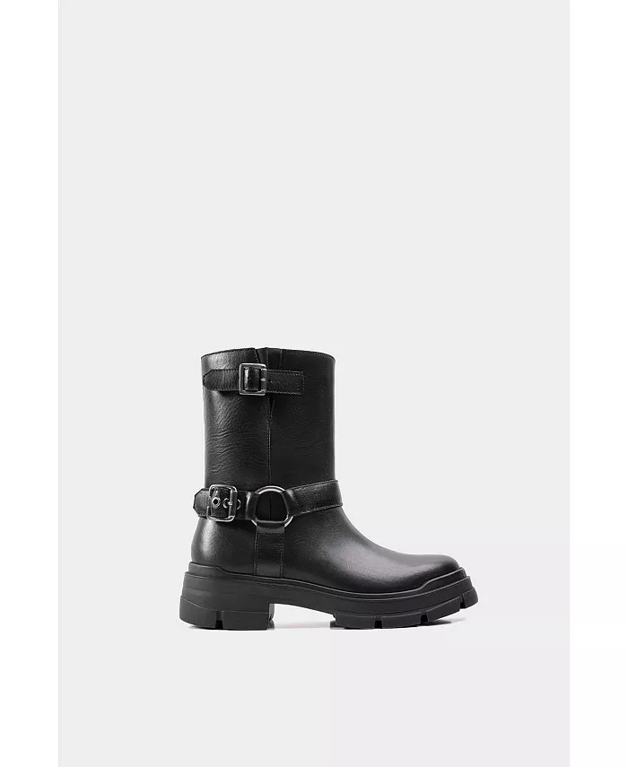 Кожаные ботинки Combat Boots Balia от Dante Dante, черный