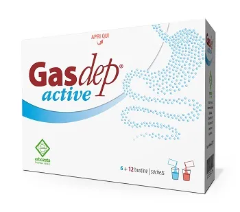 

Erbozeta Gasdep Active 6+12 пакетиков, добавка к кишечной флоре