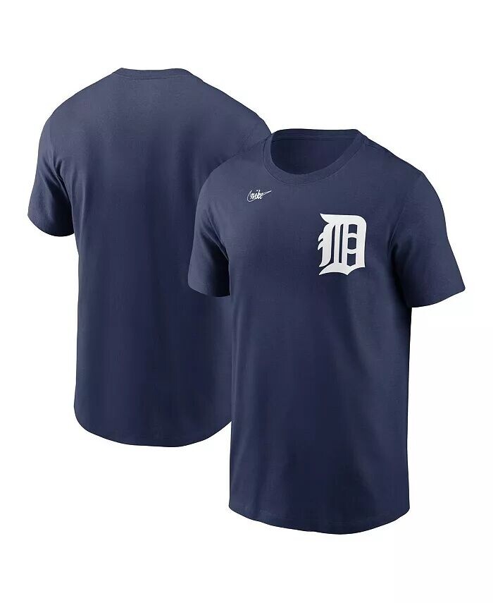 

Футболка мужская темно-синяя с надписью Detroit Tigers Cooperstown Nike