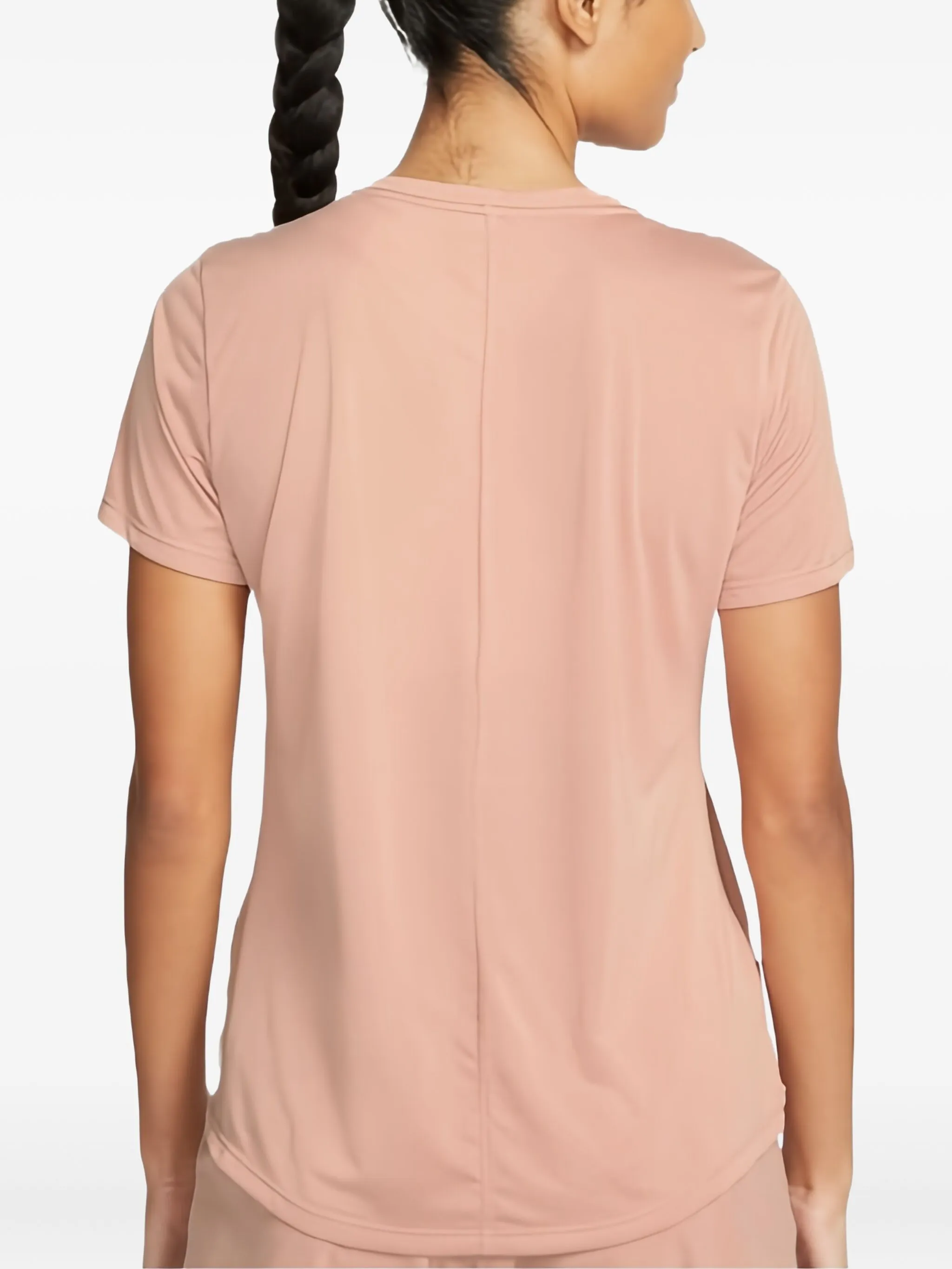 Футболка Dri-FIT Swoosh Run Nike, розовый — фото 2