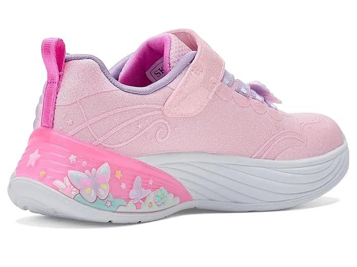 Кроссовки со светодиодами Butterfly Bliss 303065L SKECHERS KIDS, Light Pink — фото 4