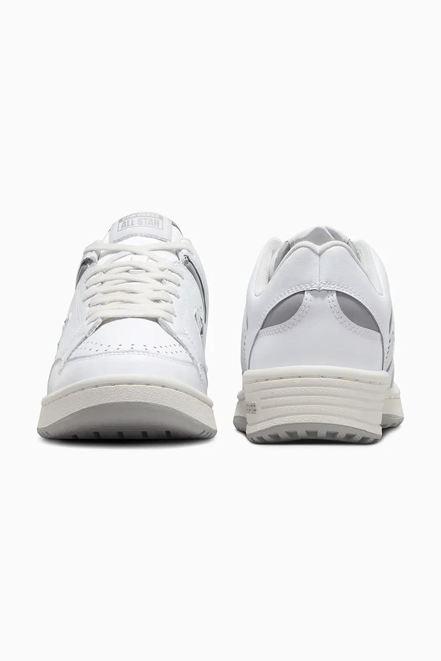 Кожаные кроссовки с изображением оружия Converse, белый — фото 4