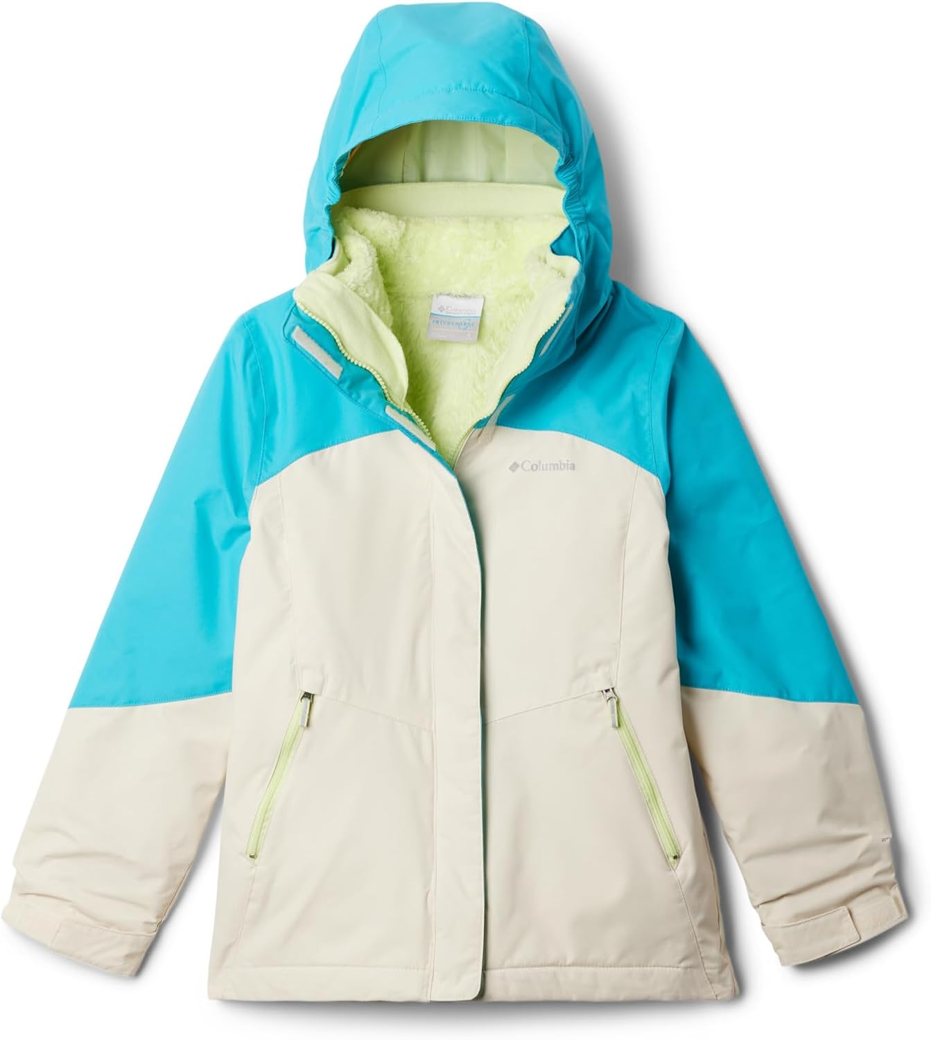 

Columbia детская куртка Bugaboo III Fleece Interchange, Chalk/Geyser/Spring Yellow