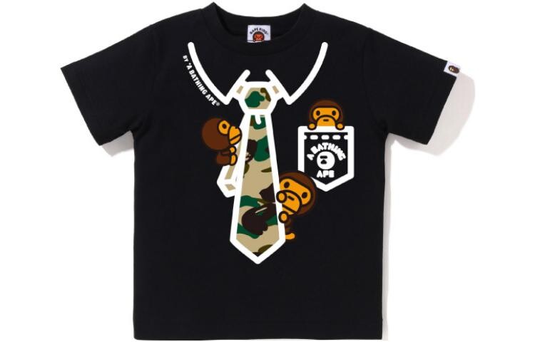 

Детская футболка A Bathing Ape, зеленый